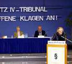 Große Beteiligung beim Hartz IV Tribunal