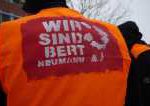 Protest im Jobcenter gegen Hartz IV-Sanktionen