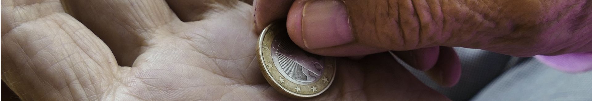 Weniger Geld als zuvor