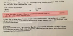 Hartz IV: Neuer Jobcenter Befehl: "Ich rufe sie an! Erwarten Sie meinen Anruf"