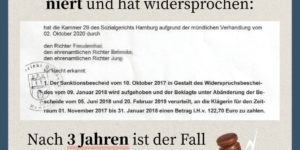 Hartz IV: Nach 3 langen Jahren gegen das Jobcenter gewonnen