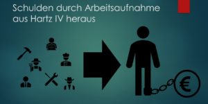 Arbeitsaufnahme aus Hartz IV heraus erzeugt Schulden beim Jobcenter