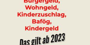 Kinderzuschlag, Wohngeld, Bürgergeld: Alle Entlastungspakete für das Jahr 2023