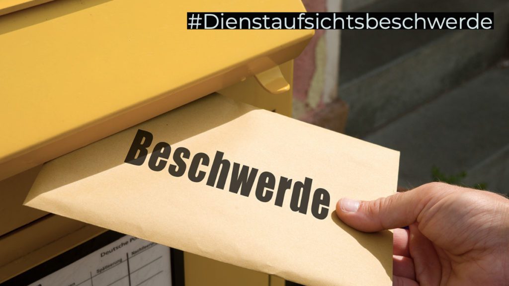 Dienstaufsichtsbeschwerde im Jobcenter