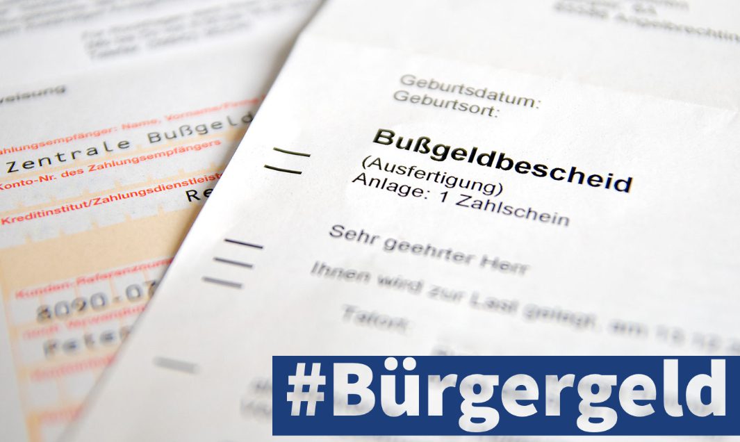 Bußgeld oder Geldstrafe: Müssen Bürgergeld-Bezieher die volle Höhe zahlen?