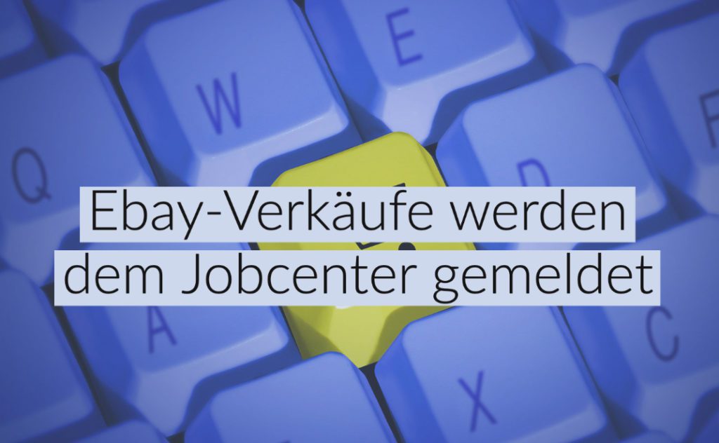 Ebay Verkäufe Jobcenter