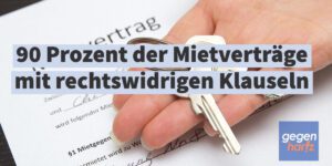 Mietrecht: Rund 90 Prozent der Mietverträge enthalten unwirksame Klauseln