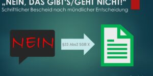 Bürgergeld: Wenn der Sachbearbeiter im Jobcenter sagt: "Nein, das geht nicht!"