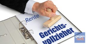 Schulden und Rente: Darf der Gerichtsvollzieher bei der Rentenversicherung fragen?
