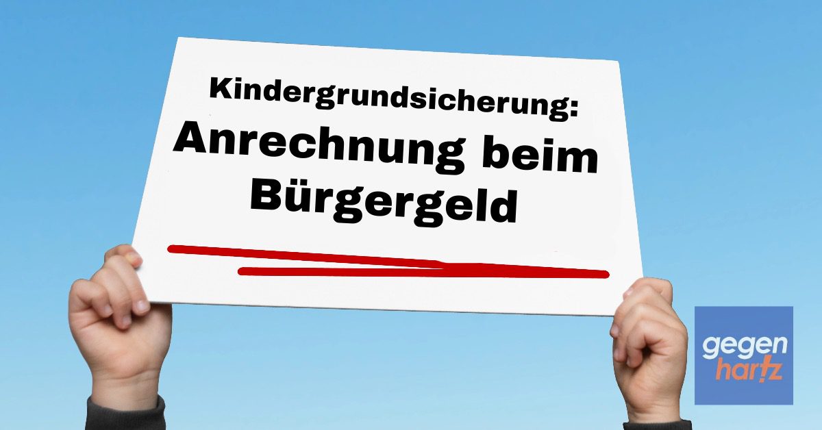 Wird die Kindergrundsicherung beim Bürgergeld