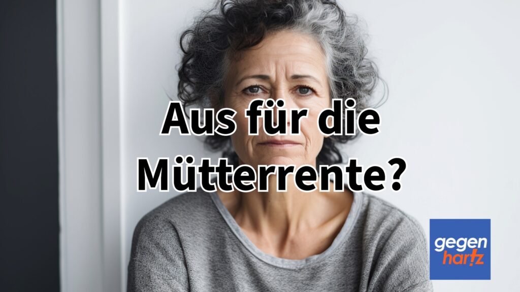 Aus für die Mütterrente?