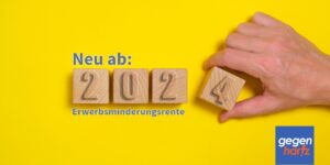 Erwerbsminderungsrente: Ab 2024 können EM-Rentner 6 Monate Vollzeit arbeiten ohne den Rentenanspruch zu verlieren