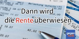 Überweisungstag der Rente schon im Dezember 2023