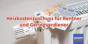 Zuschuss zur Nebenkosten-Nachzahlung - auch mit Rente