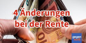 Rente: 4 wichtige Änderungen für Rentner und Rentnerinnen im Februar