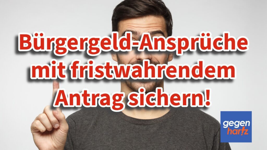 Fristwahrender Antrag