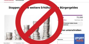 Petition fordert Armuts-Bürgergeld: Gegen-Petition gestartet