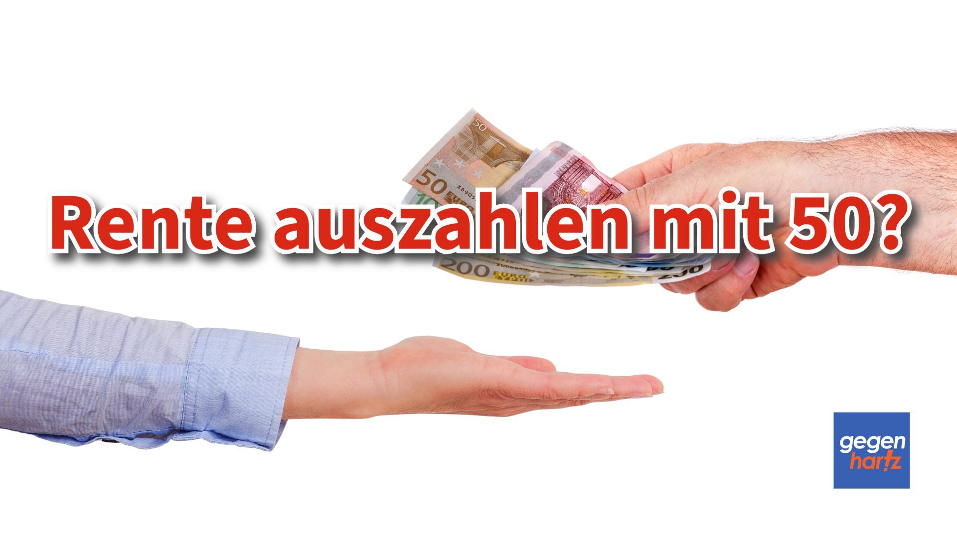 Kann die Rente mit 50 ausgezahlt werden?