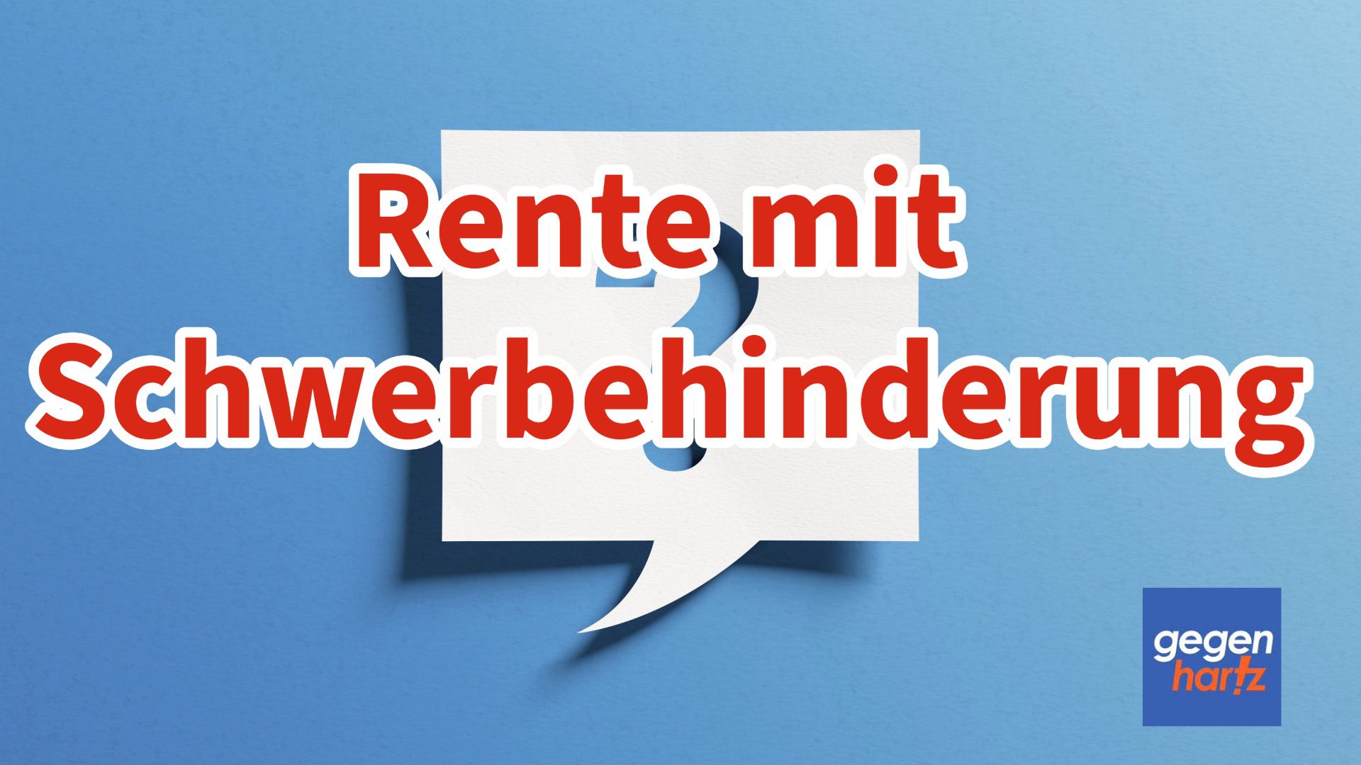  Rente mit Schwerbehinderung: Wann lohnt es sich in Rente zu gehen? Bildidee 
