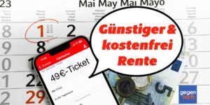 Rente: 49-Euro-Ticket für Rentner: Dort günstiger und sogar kostenlos