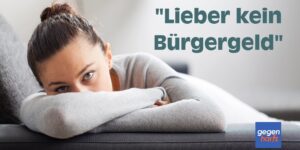 Lieber kein Bürgergeld