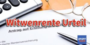 Witwenrente: Bonus für das Sterbevierteljahr wird als Einkommen berechnet