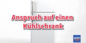 Bürgergeld: Anspruch auf einen Kühlschrank