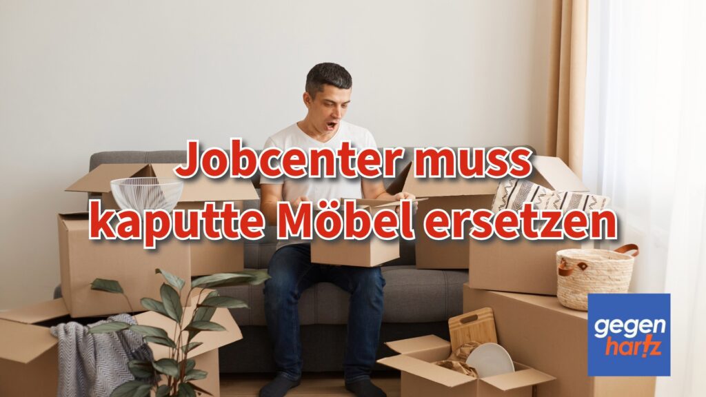 Kaputte Möbel nach Umzug