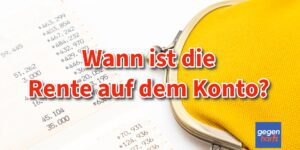 Rentenzahlung: Wann wird die Rente im Juni überwiesen?