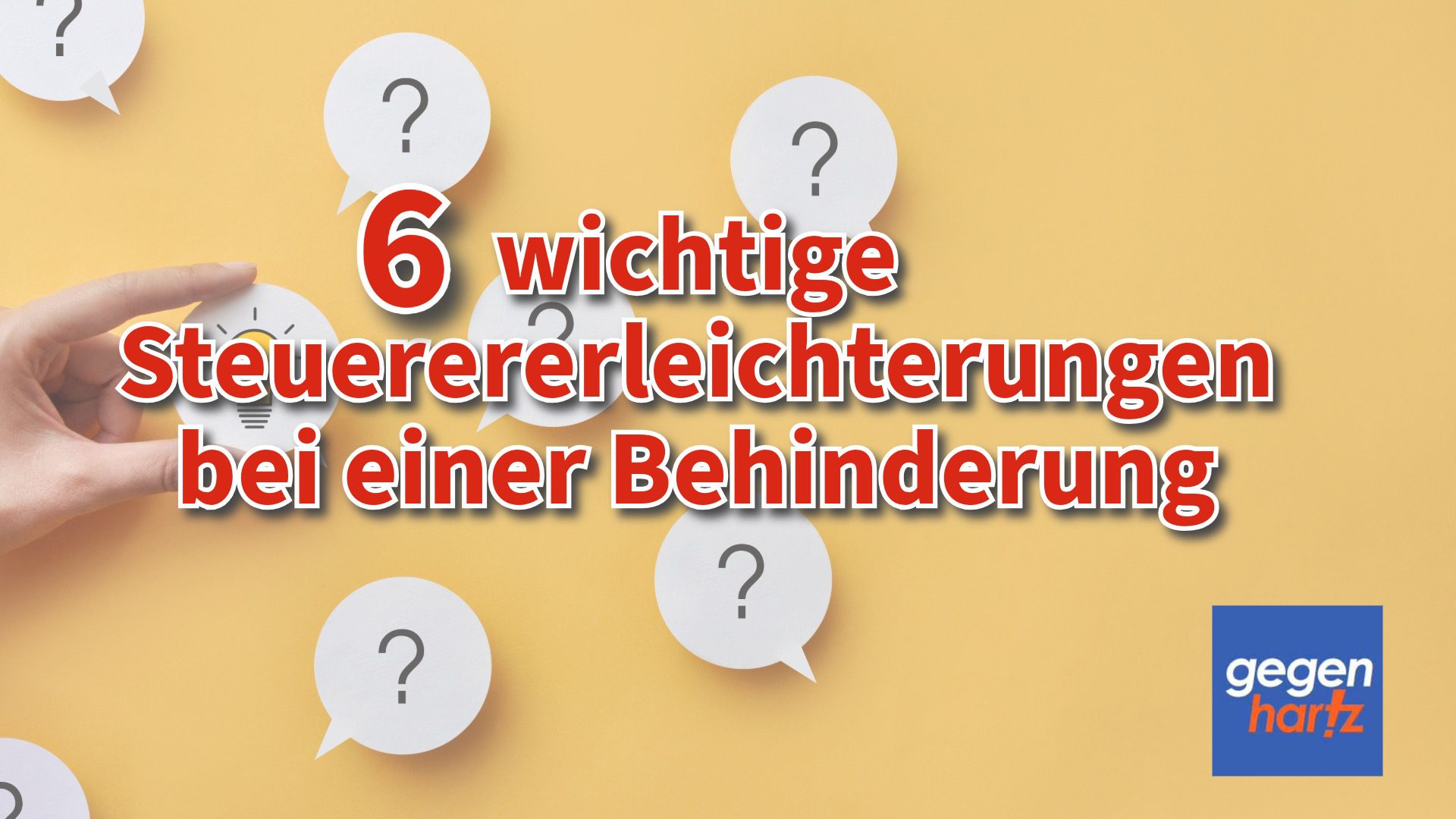 Kfz Steuer Bei 50 Schwerbehinderung Schwerbehinderung: Die 6 wichtigsten Steuererleichterungen bei einer