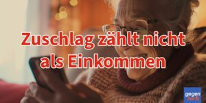 Witwenrente: Rentenzuschlag zählt nicht als Einkommen