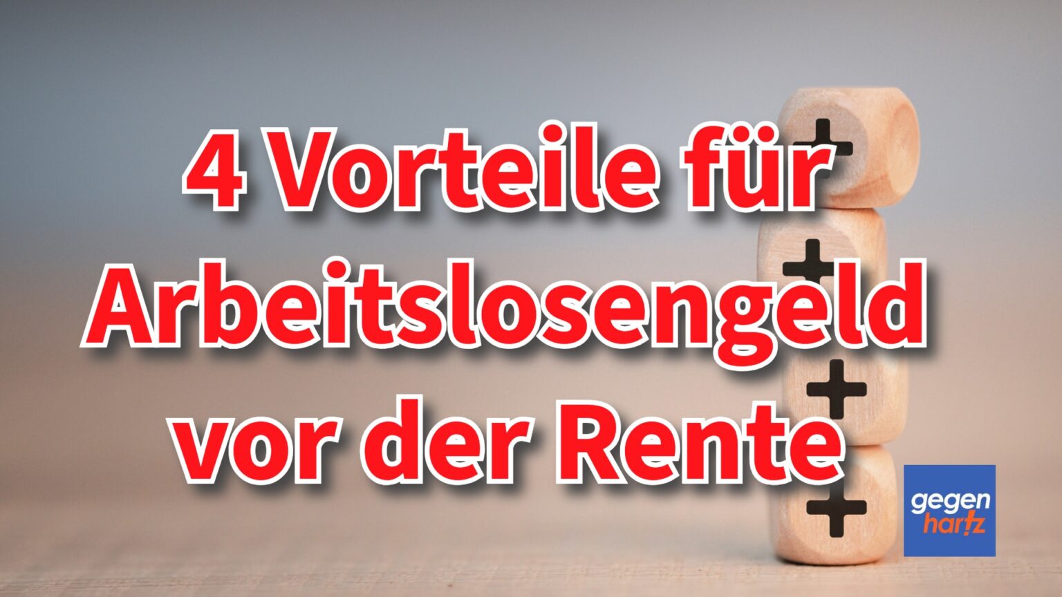 Arbeitslosengeld vor der Rente hat 4 richtig gute Vorteile