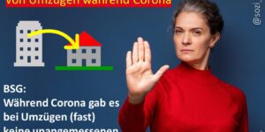 Bürgergeld: Rechtswidrige Ablehnung von Umzügen während der Coronazeit