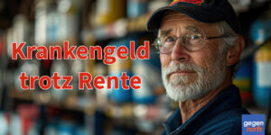 Bezug von Krankengeld trotz Rente möglich