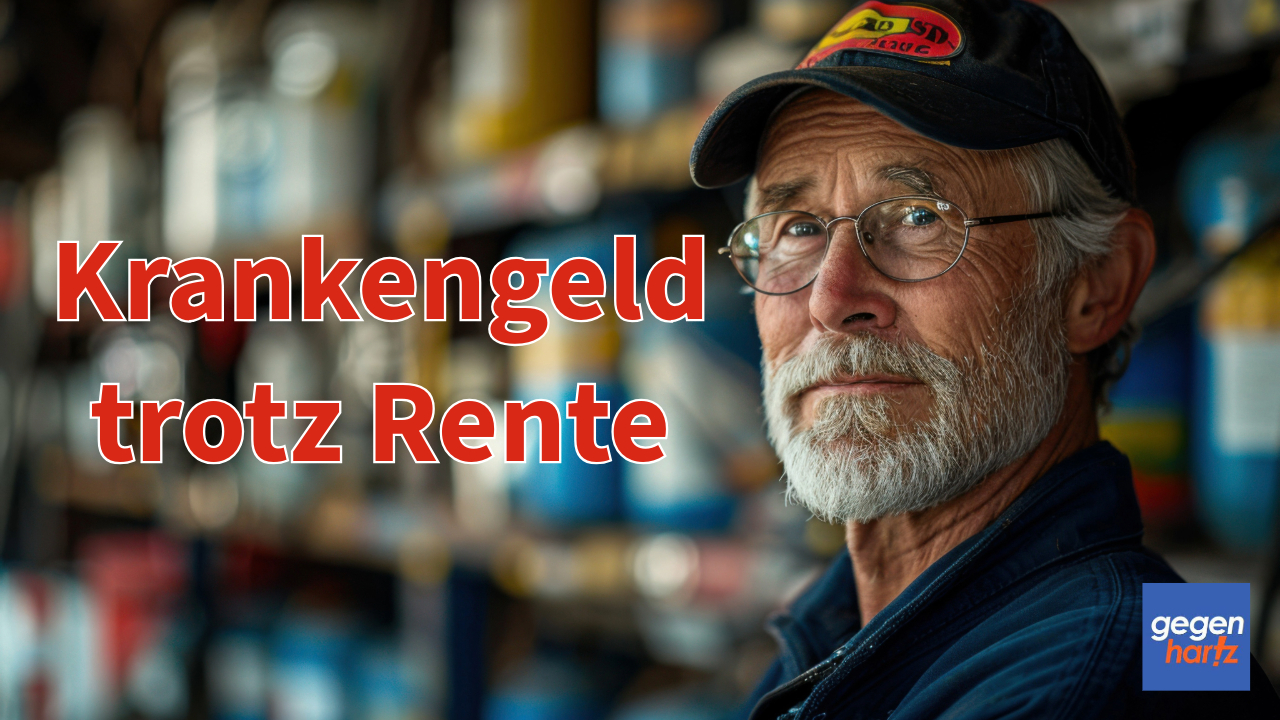 Bezug von Krankengeld trotz Rente möglich