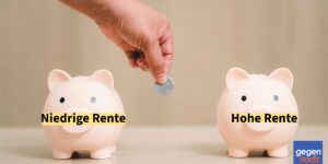 Die höchste und die niedrigste Rente in Deutschland