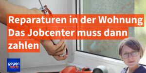 Bürgergeld: Reparaturen in der Wohnung - Dann muss das Jobcenter zahlen
