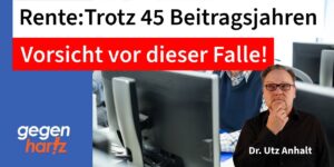 Rente: Rentenabschlag auch bei der abschlagsfreien Rente mit 45 Jahren