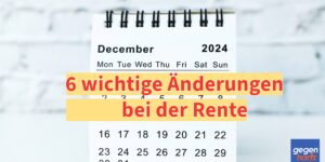 Rente: 6 wichtige Änderung für Rentner im Dezember - letzte Chance auf Prämie