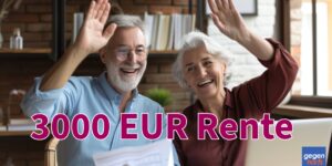 Wie viele Rentner bekommen die 3000 Euro Rente?