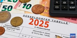 Düsseldorfer Tabelle 2025 - Höherer Unterhaltsanspruch ab 1. Januar