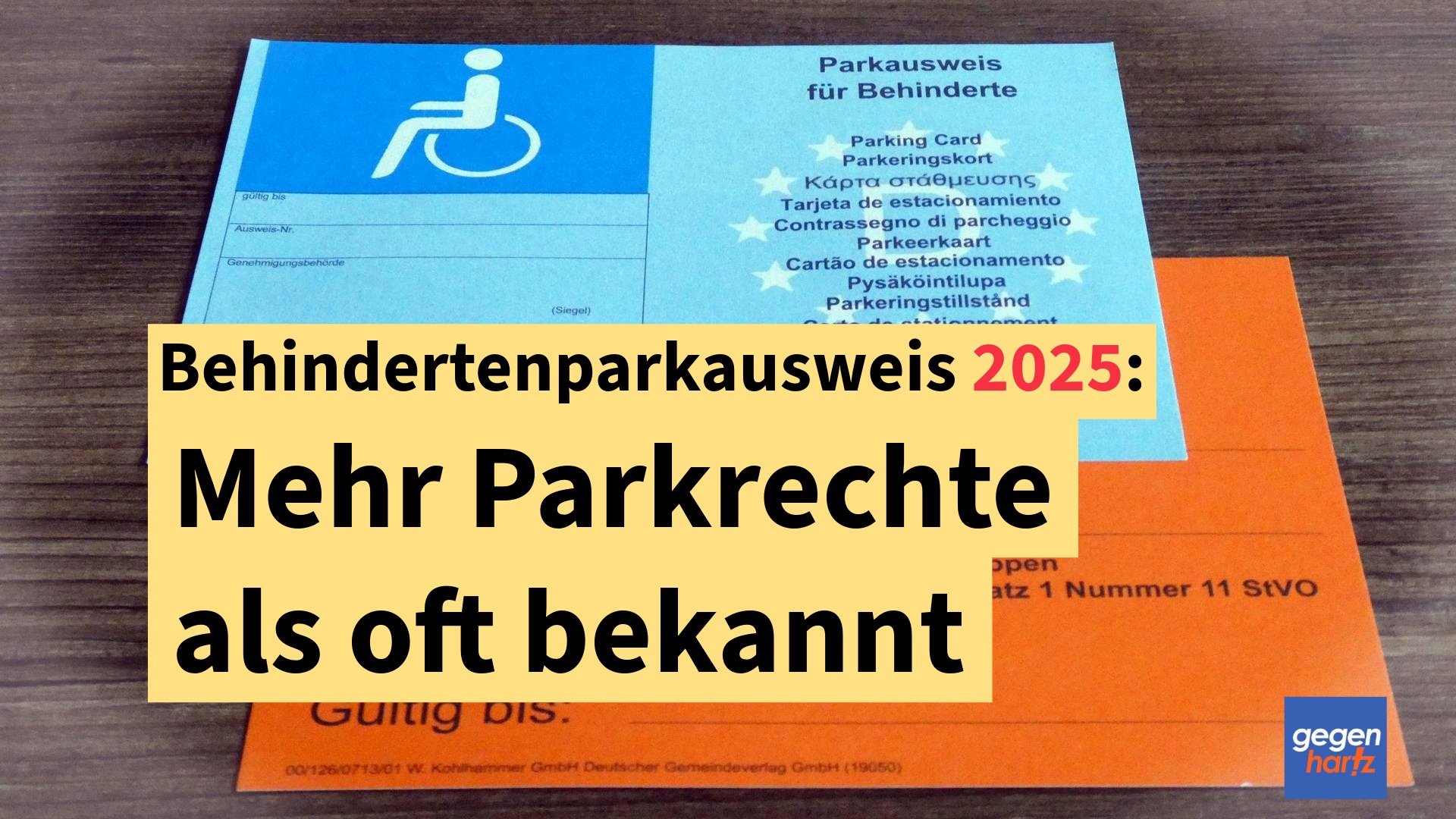 Wo Beantrage Ich Einen Behinderten Parkausweis Schwerbehinderung: 2025 Mehr Rechte mit dem Behindertenparkausweis