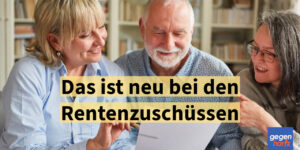 Rente: Neue Rentenzuschüsse 2025