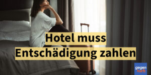 Schwerbehinderung: Hotel muss Entschädigung an sehbehinderte Frau zahlen