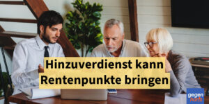 Erwerbsminderungsrente: So bringt Hinzuverdienst auch Rentenpunkte