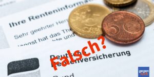 Rente: Renteninformation der Rentenversicherung stimmt einfach so nicht