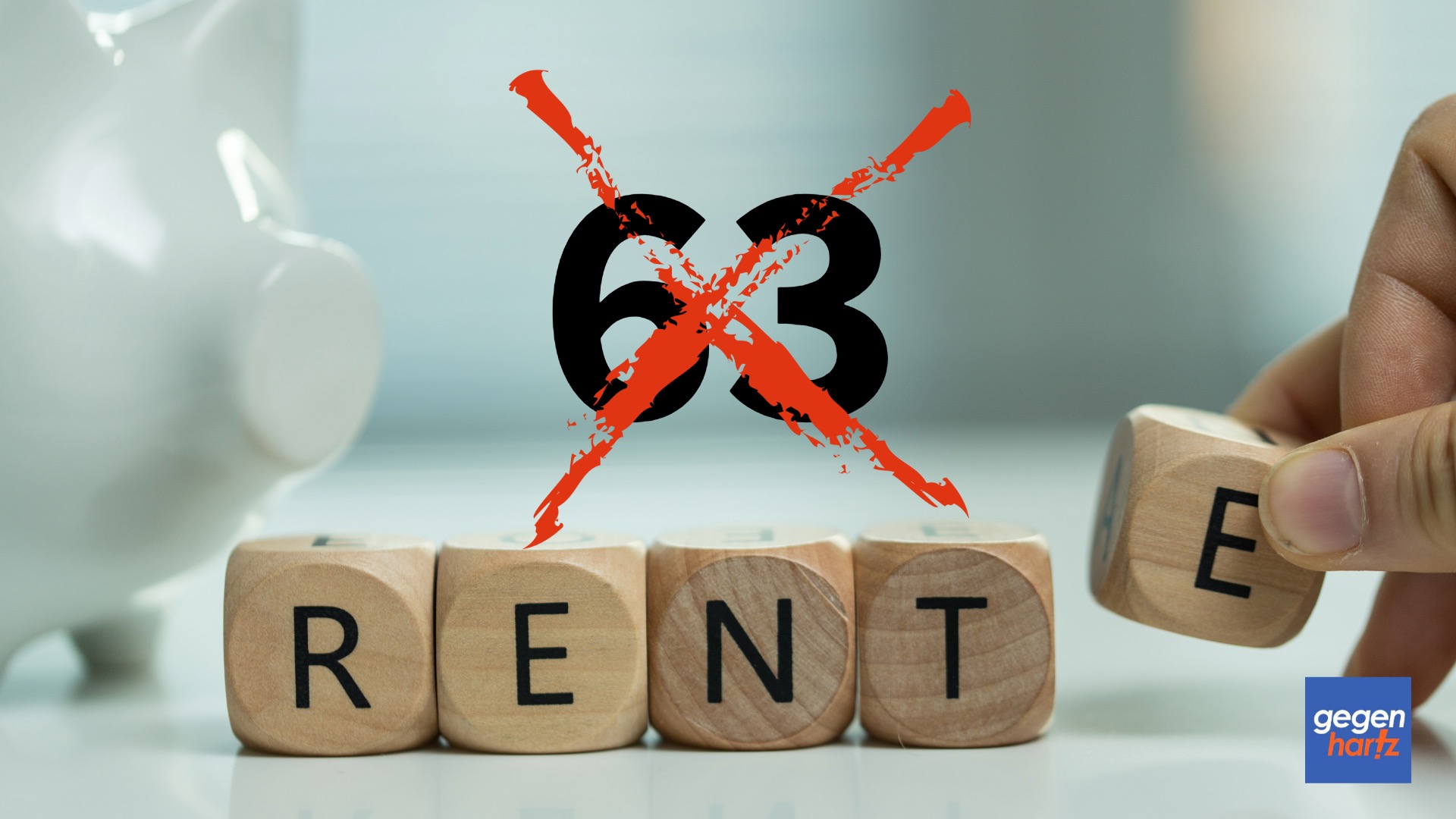 Jetzt also doch: Tschüss Rente 63