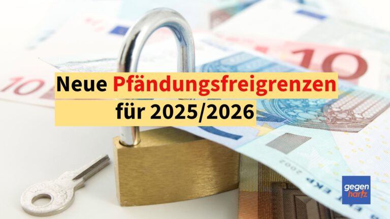  Pfändungstabelle ab 1. Juli 2025 mit höheren Pfändungsfreigrenzen auf Motiv 