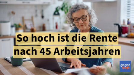 Beitragsbild von: So hoch ist die Rente nach 45 Arbeitsjahren - Altersrententabelle zeigt es