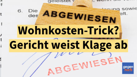 Beitragsbild von: Bürgergeld: Wohnkosten Trick? - Gericht weist Klage ab - Urteil